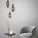 Lampa wisząca BRESSO P19066A-D28 Zuma Line Modernistyczna o średnicy 28 cm - 2