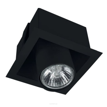 EYE MOD 8937 Nowodvorski Lampa sufitowa wpuszczana regulowana CZARNA