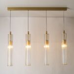 1222 ARIA LAMPA WISZĄCA MOSIĄDZ ZUMALINE - 2