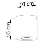 Plafon Sufitowy ORBIS Drewno SOLLUX LIGHTING SL.0492 - 4