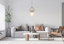 Lampa wisząca Pieve PND-95221-1L-GR Italux - 2