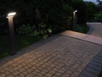 Zewnętrzna lampa stojąca NEO 11702-1000 DG SU-MA  regulowana ogrodowa - 6