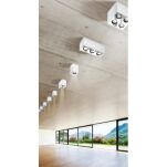 Lampa sufitowa plafon NINO 2 AZ1386 Azzardo Techniczna nowoczesna biały aluminium  - 2