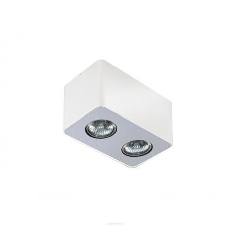 Lampa sufitowa plafon NINO 2 AZ1386 Azzardo Techniczna nowoczesna biały aluminium 