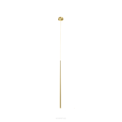 Lampa wisząca LOUISE Azzardo Pojedynczy stożek złoty AZ3156