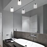 Lampa sufitowa SIS 9506 Nowodvorski Nowoczesna szkło-metal IP44 kostka - 2