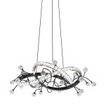 MD3481-1S-3BCT MAIA LAMPA WISZĄCA CZARNA/BLACK ZUMALINE - 3