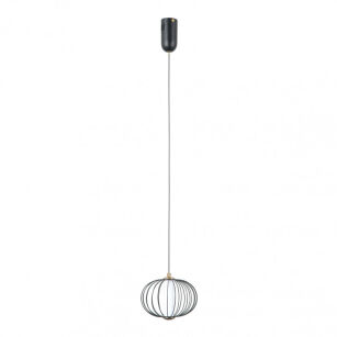 Lampa wisząca Rabel PND-344221-1-BK Italux