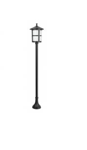 Lampa ogrodowa stojąca CORDOBA II K 5002/1/TD SU-MA VINTAGE CZARNA 151 CM