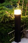 Lampa ogrodowa słupek CUBE CB-330 AL SU-MA NOWOCZESNY PROSTY SREBRNY - 2