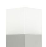 Lampa ogrodowa słupek CUBE CB-330 AL SU-MA NOWOCZESNY PROSTY SREBRNY - 4