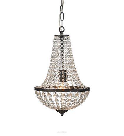 Lampa wisząca GRÄNSÖ 1L Czarna 107026  Markslojd glamour  30 cm 