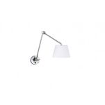 Podstawa / wysięgnik kinkietu lampy ściennej ADAM WALL S Lamp body wykończenie satynowy nikiel   - 5