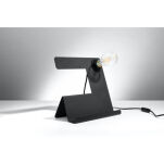 Nowoczesna Oprawa Modern Lampa Biurkowa INCLINE Czarna Stal SOLLUX LIGHTING SL.0669 - 3