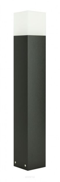 Słupek ogrodowy CUBE MAX CB-MAX 700 BL SU-MA WYSOKOŚĆ 70 CM CZARNY