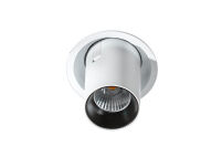 Lampa sufitowa wpuszczana LUNA 15W DIM AZ2828 Nowoczesna ruchoma i ściemnialna tuba  - 2