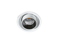 Lampa sufitowa wpuszczana LUNA 15W DIM AZ2828 Nowoczesna ruchoma i ściemnialna tuba  - 3