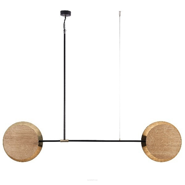 Lampa wisząca MINIMAL 9375 Nowodvorski Drewniana designerska