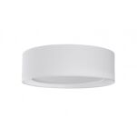Plafon lampa sufitowa MILO XL AZ3330 Azzardo Biały materiałowy klosz akrylowa przesłona  - 2