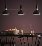 Lampa wisząca skandynawska LARRY Czarno-złota 106971 Markslojd - 2