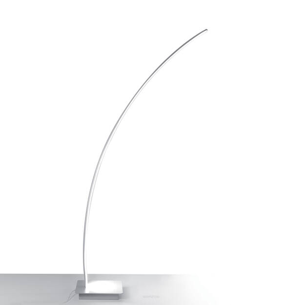 Lampa podłogowa BRACKET 0037.50.NE W Vivida International Minimalistyczna czarna 3000K