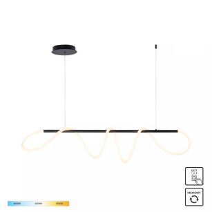20006PM-BK BALBO LAMPA WISZĄCA CZARNA/BLACK ZUMALINE