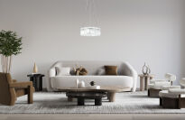 Lampa wisząca Nosta PND-34364-2-CH-CL Italux - 2