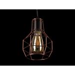 Lampa wisząca CARRON 1 AZ21659 Azzardo Stylowy druciany abażur w kolorze miedzi - 3