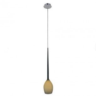 Lampa wisząca IZZA 1 AZ1220 Azzardo Minimalistyczna z oryginalnym kielichowym kloszem w kolorze oliwkowym