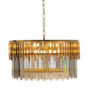 19101/16 CAMILLE LAMPA WISZĄCA ZŁOTA/GOLD ZUMALINE