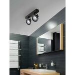 Lampa sufitowa reflektor JERRY 2 12V AZ1368 Azzardo Podwójna lampa techniczna  regulowany strumień światła  - 2