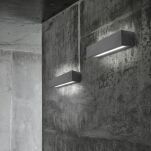 Kinkiet SOLID 9721 Nowodvorski Betonowy prostokątny 51,5 cm - 2