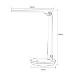 SM-542-BL LAMPA BIURKOWA CZARNA/BLACK ZUMALINE - 2