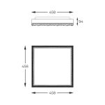 FM2304458S-MB REGI LAMPA SUFITOWA CZARNA ZUMALINE - 5