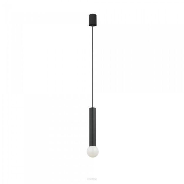 Lampa wisząca Baton E27 czarna 7852