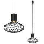 Lampa wisząca PICO I 8862 Nowodvorski Czarna ze złotym akcentem RETRO - 3