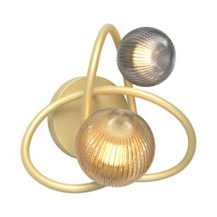 MB4922-2-EGBDN ARLON KINKIET ZŁOTY/GOLD ZUMALINE