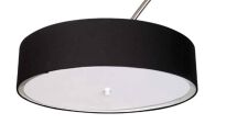 Lampa podłogowa ARUBA AZ0169 Azzardo Nowoczesna oryginalny klosz czarna marmurowa podstawa - 3