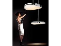 Lampa wisząca CIRCULO 58 AZ0988 Azzardo Wykonana z metalu w kolorze chromu funkcjonalna - 3