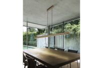 Lampa wisząca  LARIA AZ2700  Azzardo Listwa wykonana z drewna UP/DOWN LED - 2