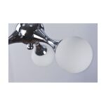 Lampa sufitowa  NEURONO 18 TOP AZ0553 Azzardo Molekularna nietypowy korpus w kolorze chromu z białymi kloszami   Nowoczesna  - 4
