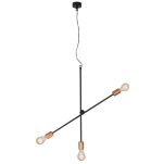 Lampa wisząca STICKS  6268 Nowodvorski RETRO Dwa krzyżujące się  ramiona z 3 źródłami światła - 2