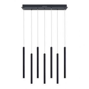 Lampa wisząca Valdes PND-22302-7-BK Italux