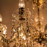 Lampa wisząca CHATEAU 14004/8-GLD ZUMALINE - 5