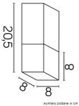 Lampa sufitowa CUBE CB-S BL SU-MA ZEWĘTRZNA NATYNKOWA CZARNA - 2