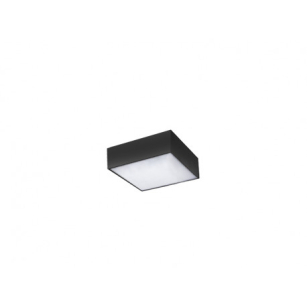 Lampa sufitowa plafon MONZA S 22 SQUARE AZZARDO Kwadratowa  3000K / 4000K natynkowa CZARNA