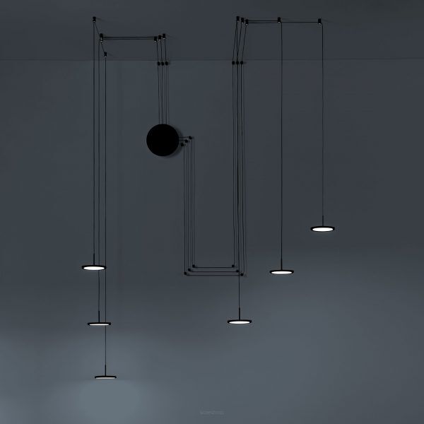 Lampa wisząca MYSTERY 0073.35.NE VIVIDA INTERNATIONAL LED Designerska