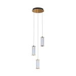 MD3147-3A-3GT CALLY LAMPA WISZĄCA ZŁOTA/GOLD ZUMALINE - 4