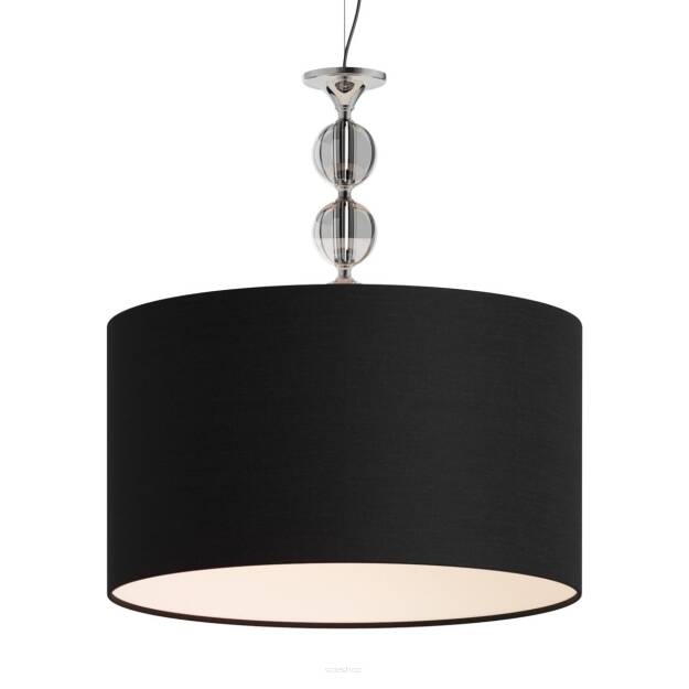 Lampa wisząca REA RLD93163-1B Zuma Line Gustowna i subtelna 50 cm czarna