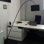 Lampa podłogowa ALICE 4963 Nowodvorski Imponująca abażur czarny złoty - 3